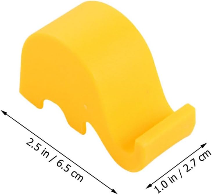 Elephant Phone Stand 40Pcs Plastic Desktop Holder Pink Green Blue Orange - Image 2